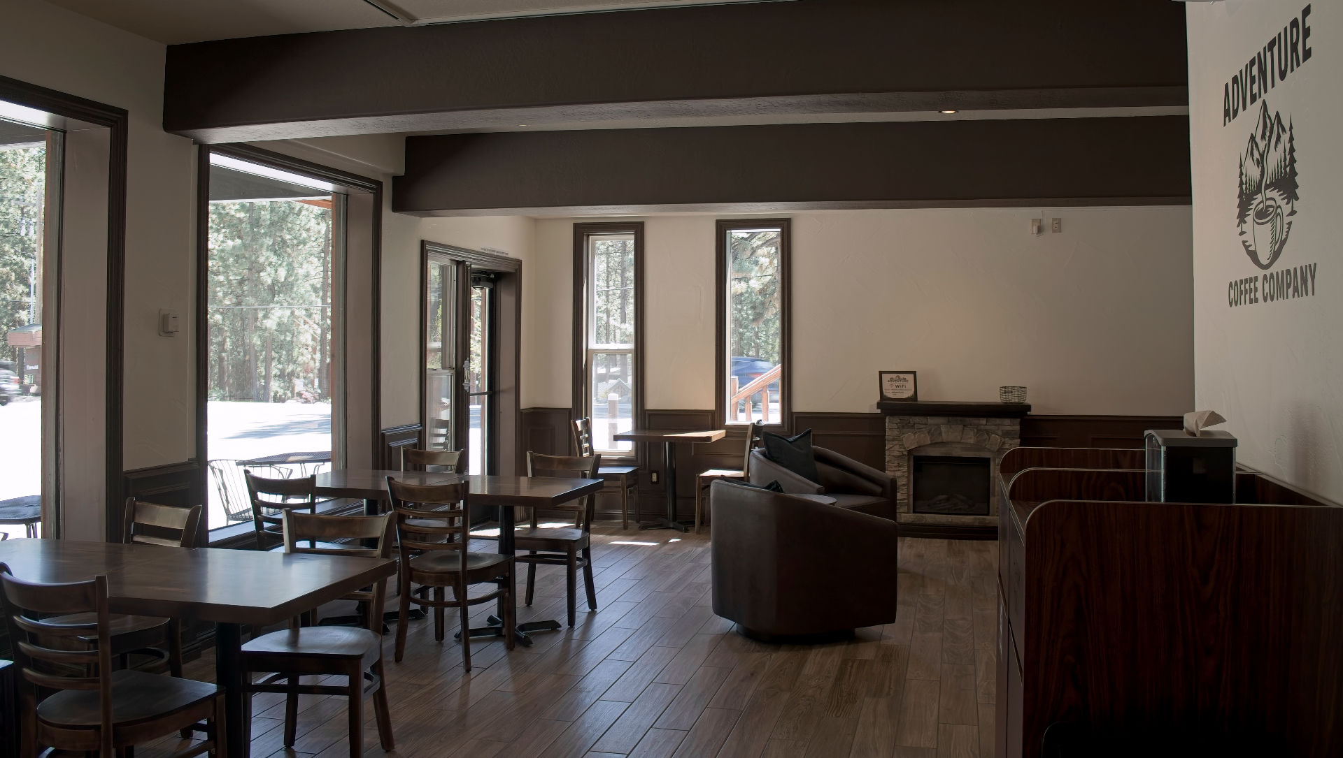 Adventure Coffee Company interior